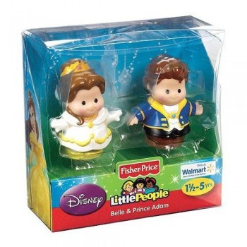 Fisher-Price Little People Disney 2 Pack: Belle and Prince Adam Exclusive