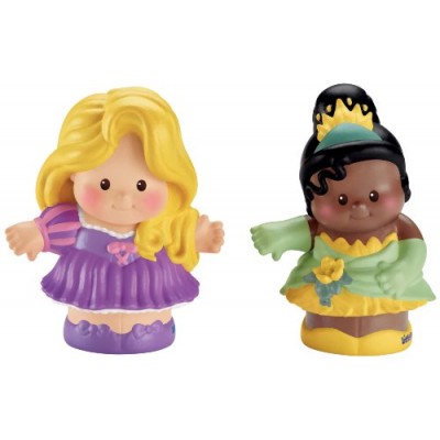 Fisher-Price Little People Disney 2 Pack: Rapunzel and Tiana