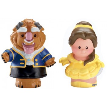 Fisher-Price Little People Disney : Belle and Beast (Set of 2)