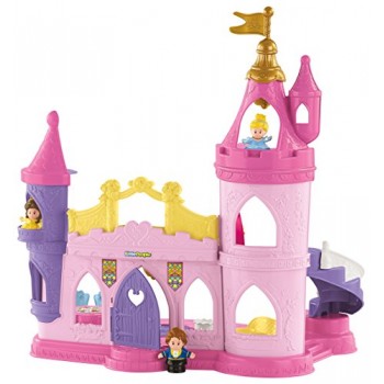 Fisher-Price Little People Disney Princess Musical Dancing Palace, Standard Packaging