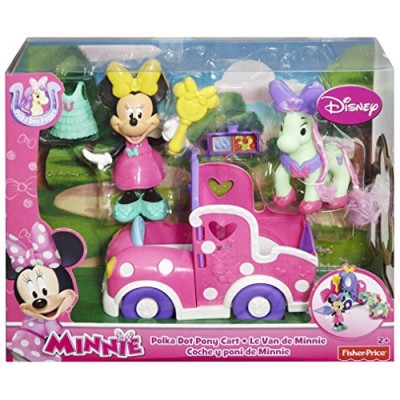 Fisher-Price Minnie Mouse Polka Dot Pony Cart