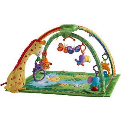 Fisher-Price Rainforest Melodies and Lights Deluxe Gym