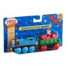 Fisher-Price Thomas the Train Wooden Railway Santa's Little Engine