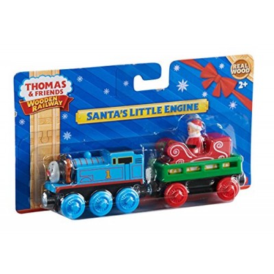 Fisher-Price Thomas the Train Wooden Railway Santa's Little Engine