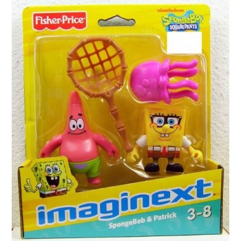 Imaginext, SpongeBob Squarepants, Exclusive Figures, SpongeBob & Patrick, 2-Pack