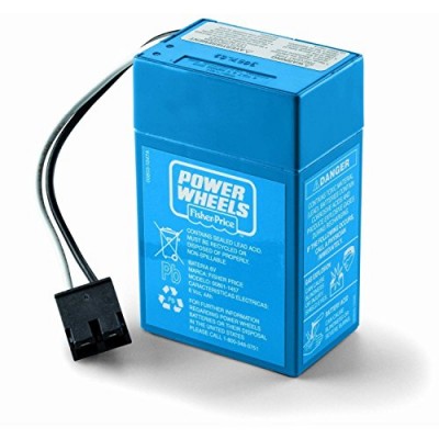 Power Wheels Toddler 6-Volt Rechargeable Replacement Battery