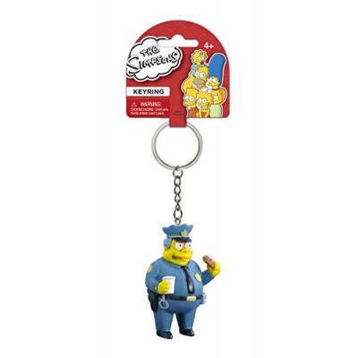 Fox The Simpsons Chief Wiggum 3D PVC Key Ring