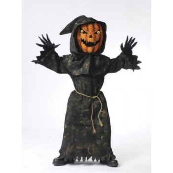 Bobble Head Pumpkin Child's Costume (Large)