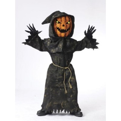 Bobble Head Pumpkin Child's Costume (Large)