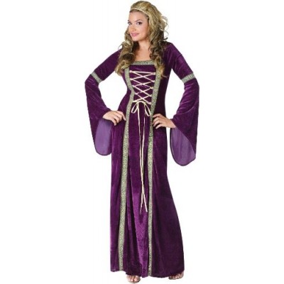 Fun World Costumes Funworld Deluxe Renaissance Lady, Purple, Small/Medium 2-8