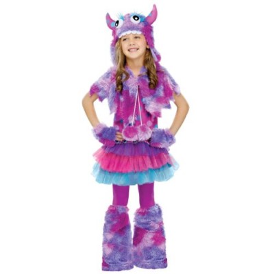 Fun World Polka Dot Monster Girls Costume Medium (8-10)