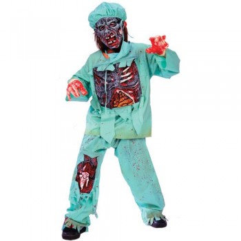Fun World Zombie Doctor Child Medium (8-10)