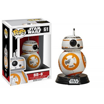 FunKo 6218 Pop! Star Wars, BB-8, Bobble-Head Figures, 3.75-Inch