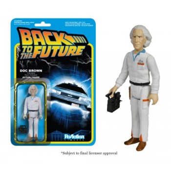 Funko Back to The Future Doc Emmett Brown ReAction Figure