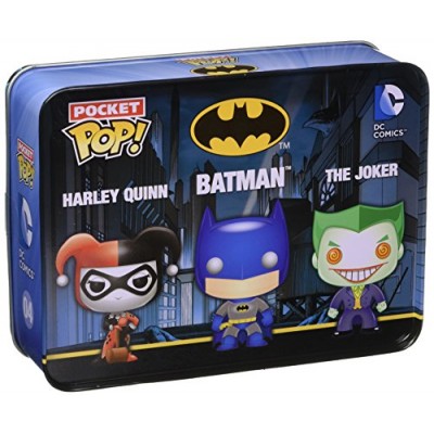 Funko Batman DC Comics Pocket Pop! Mini Vinyl Figure Tin (3-Pack)