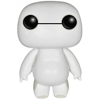Funko- Disney Big Hero 6 Nurse Baymax, 6 Inch, Glow POP!