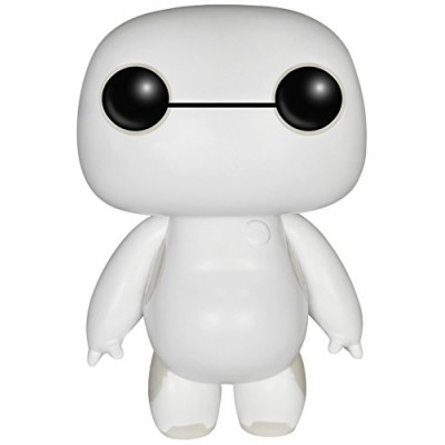 Funko- Disney Big Hero 6 Nurse Baymax, 6 Inch, Glow POP!