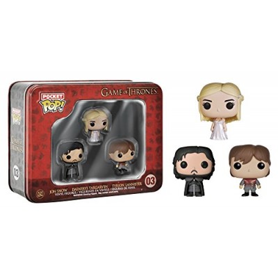 Funko Game of Thrones Pocket Pop! Mini Vinyl Figure Tin (3-Pack)