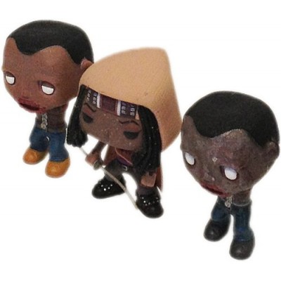 Funko P.O.P Television Walking Dead Michonne and Her Pets Zombies (3-Pack)