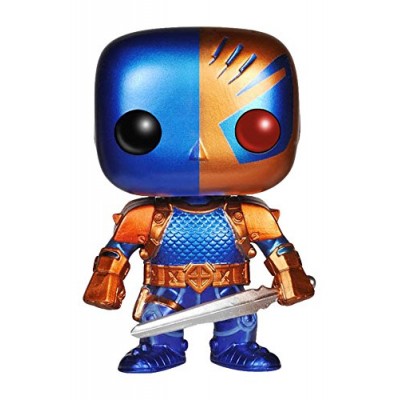 Funko Pop DC Heroes: Deathstroke Vinyl Figure (Metallic Version)