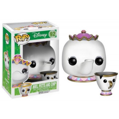 Funko POP Disney: Mrs. Potts and Chip Action Figure