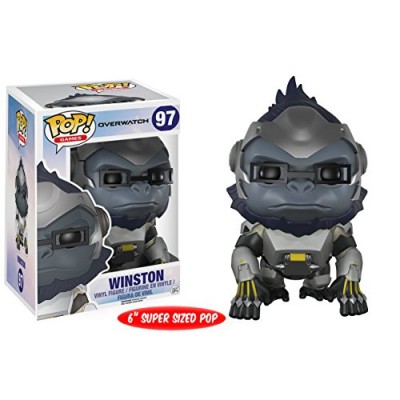 Funko Pop! Games: Overwatch Action Figure - Winston, 6"
