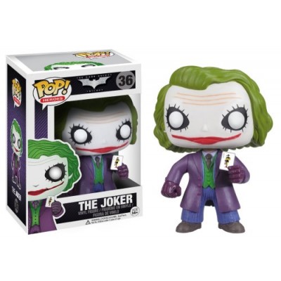 Funko POP Heroes: Dark Knight Movie The Joker Vinyl Figure