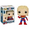 Funko Pop! Marvel: 7274 Unmasked Captain Marvel Booble