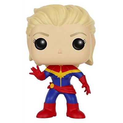Funko Pop! Marvel: 7274 Unmasked Captain Marvel Booble