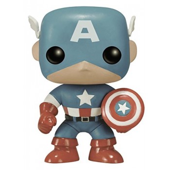 Funko POP Marvel: Captain America Sepia Tone 75th Anniversary Amazon Exclusive Action Figure
