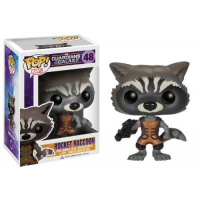 Funko POP Marvel: Guardians of The Galaxy - Rocket Raccoon Vinyl Bobble-Head Figure