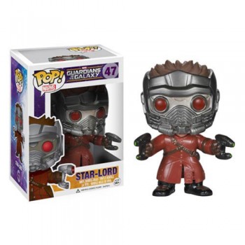 Funko POP Marvel: Guardians of The Galaxy - Star Lord Vinyl Bobble-Head Figure
