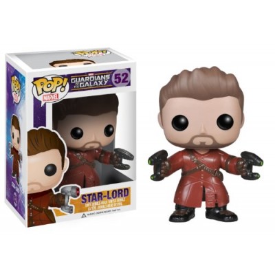 Funko POP Marvel: Guardians of The Galaxy Unmasked Star Lord Bobble Head Figure (Amazon Exclusive)