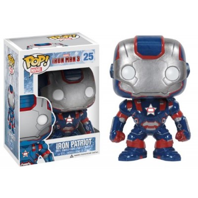 Funko POP Marvel Iron Man Movie 3: Iron Patriot Action Figure
