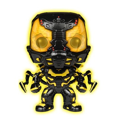 Funko POP Movies: Ant-Man Glow in The Dark Yellow Jacket Action Figure [Amazon Exclusive]