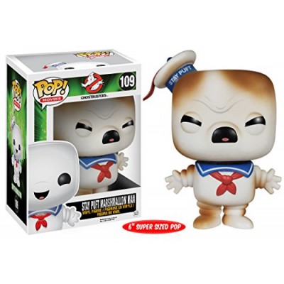 Funko POP Movies: Toasted Stay Puft Marshmallow Man Figure, 6"
