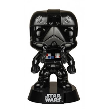 Funko POP Star Wars: Black Chrome Tie-Fighter Pilot NYCC Exclusive Action Figure