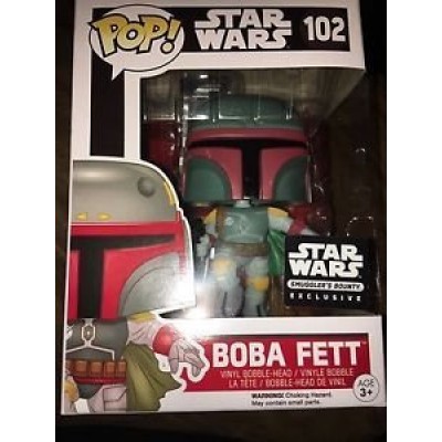Funko POP Star Wars: Boba Fett Action Figure Exclusive Smuggler's Bounty
