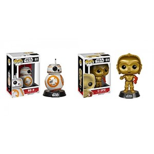 Funko POP Star Wars Episode 7: BB-8 and C-3PO 2 Piece BUNDLE