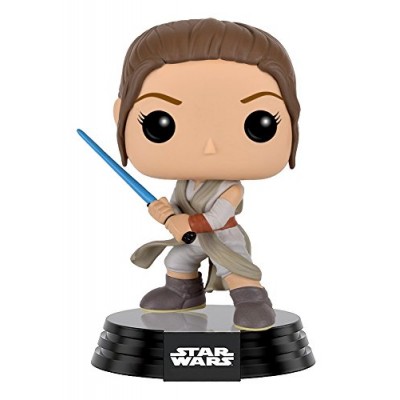 Funko POP Star Wars: Episode 7: The Force Awakens Figure - Rey with Lightsaber