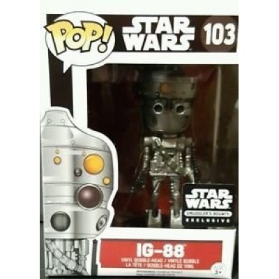 Funko POP Star Wars: IG-88 Action Figure Exclusive Smuggler's Bounty
