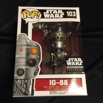 Funko POP Star Wars: IG-88 Action Figure Exclusive Smuggler's Bounty