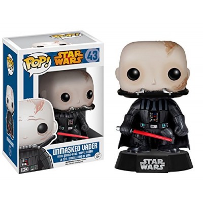 Funko POP Star Wars: Unmasked Darth Vader Action Figure