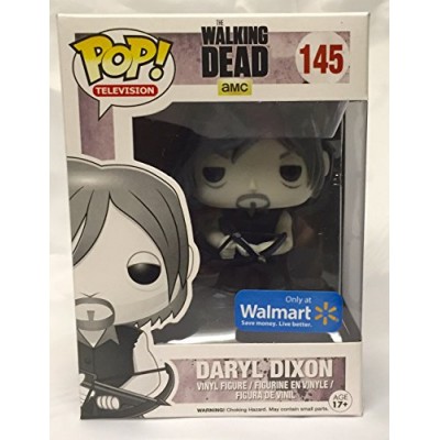 Funko, Pop! Television, The Walking Dead, Exclusive Daryl Dixon Black & White Figure #145