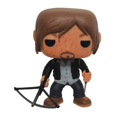 Funko Pop! The Walking Dead: Bloody Version Biker Daryl Vinyl Figure