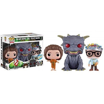 Pop! Movies, Ghostbusters (1984), The Gatekeeper, Zuul, and The Key Master Vinyl Figure Exclusive 3-Pack