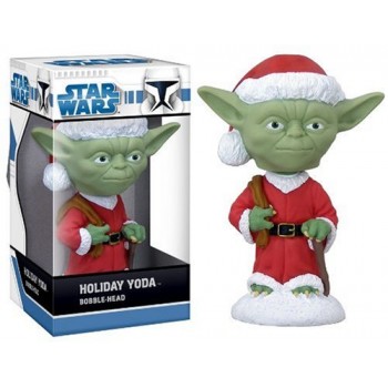 Star Wars Yoda Holiday Mini Wacky Wobbler