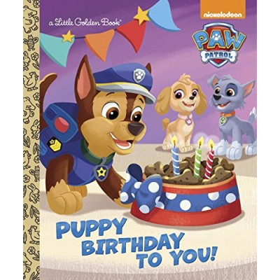 Puppy Birthday to You! (Paw Patrol) (Little Golden Book)