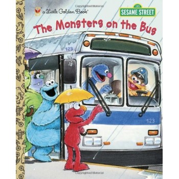 The Monsters on the Bus (Sesame Street) (Little Golden Book)