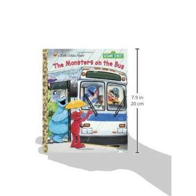 The Monsters on the Bus (Sesame Street) (Little Golden Book)